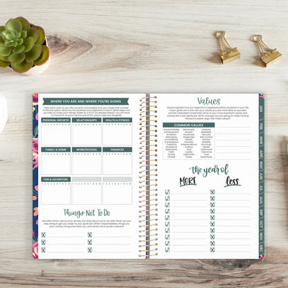 Undated Planner - 5" x 8" size: Be Kind