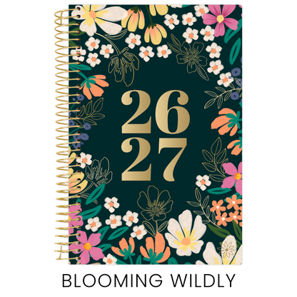 2026-2027 Soft Cover Academic Planner - 5" x 8" size: Coastal Calm