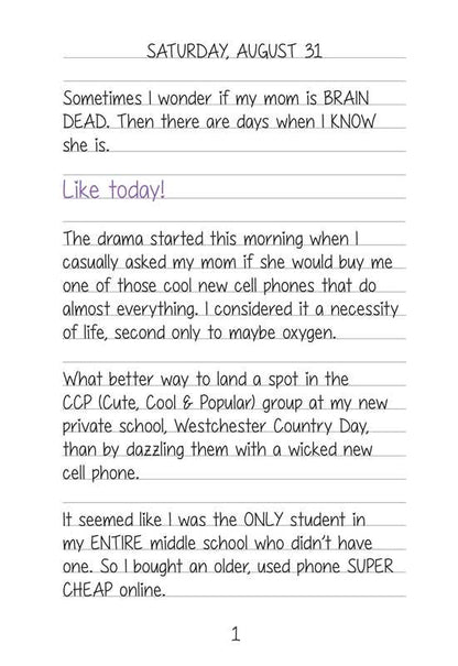 Dork Diaries 1 Full-Color Edition by Rachel Renée Russell: Paper Over Board; 376 pages / English