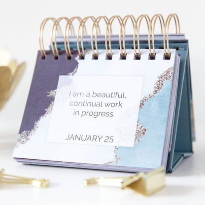 Positive Affirmations Daily Desk Easel
