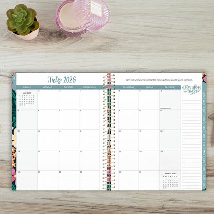 2026-27 Soft Cover Academic Planner, 8.5x11 Size: Midnight Sky