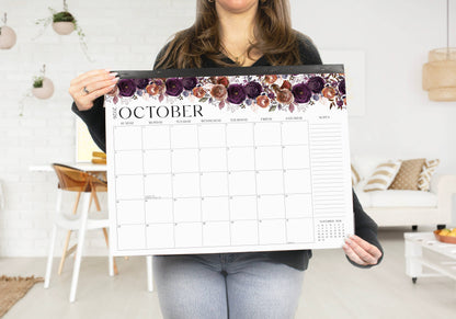 2026-27 Academic Desk & Wall Calendar - 21" x 16": Seasonal